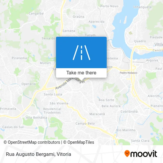 Rua Augusto Bergami map