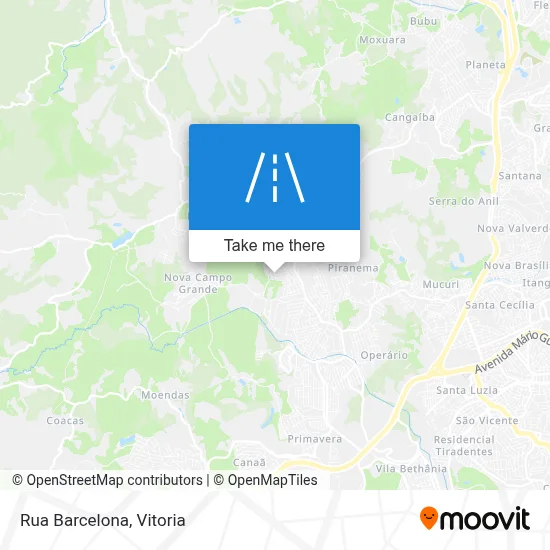 Rua Barcelona map