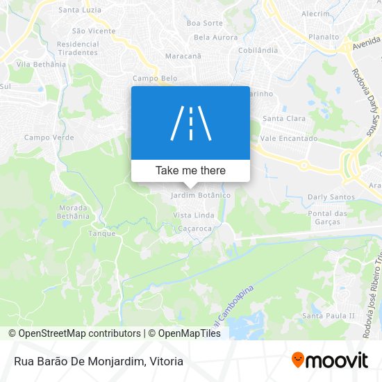 Rua Barão De Monjardim map