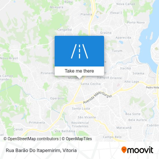 Rua Barão Do Itapemirim map