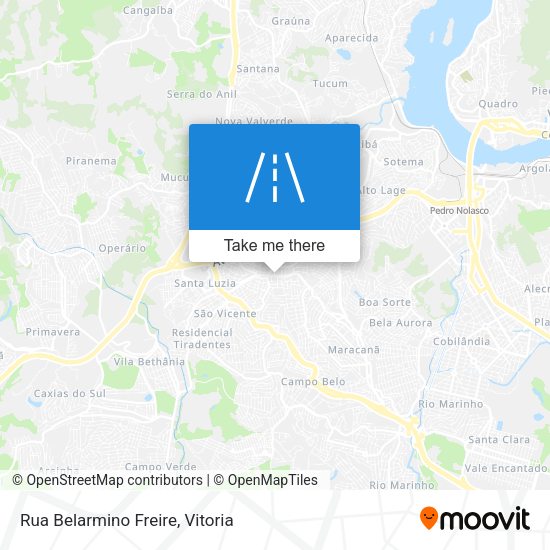 Rua Belarmino Freire map