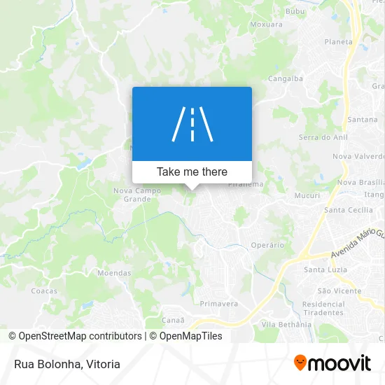 Rua Bolonha map