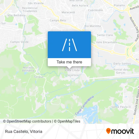 Rua Castelo map
