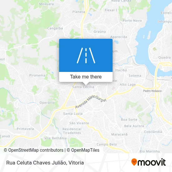 Rua Celuta Chaves Julião map