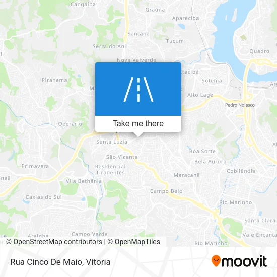 Rua Cinco De Maio map