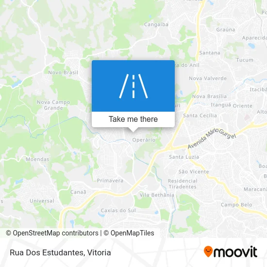 Rua Dos Estudantes map
