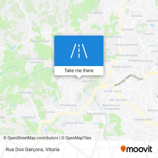 Rua Dos Garçons map