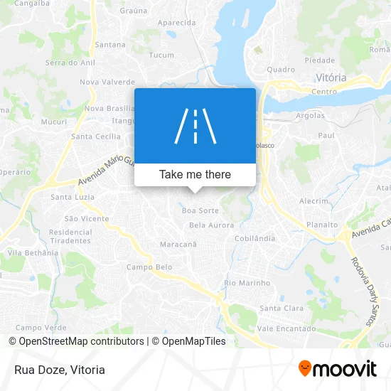 Rua Doze map