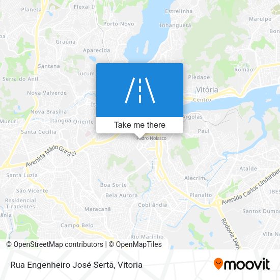 Rua Engenheiro José Sertã map