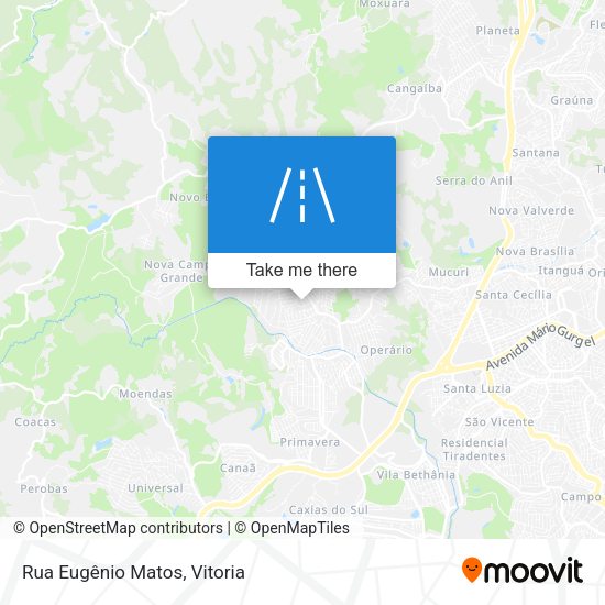 Rua Eugênio Matos map