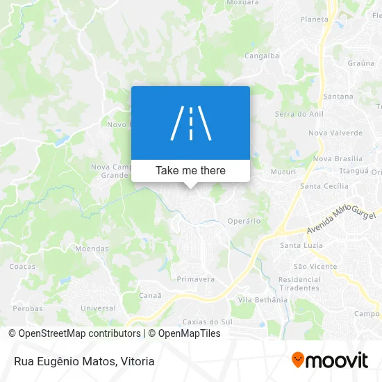 Rua Eugênio Matos map