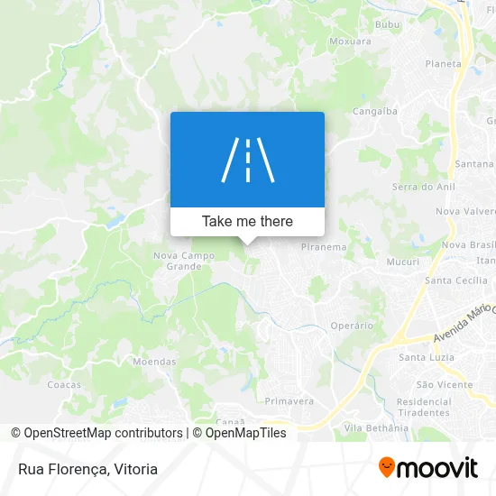 Rua Florença map