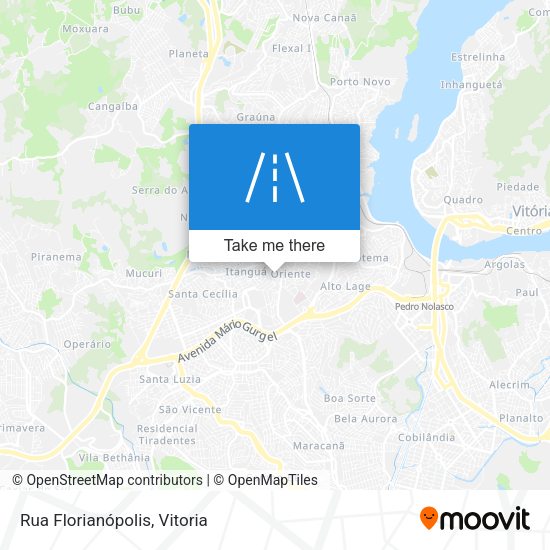 Rua Florianópolis map