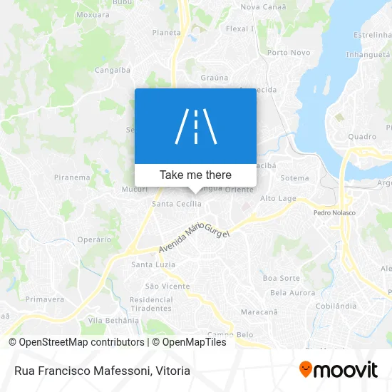 Rua Francisco Mafessoni map