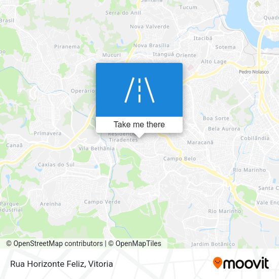 Rua Horizonte Feliz map