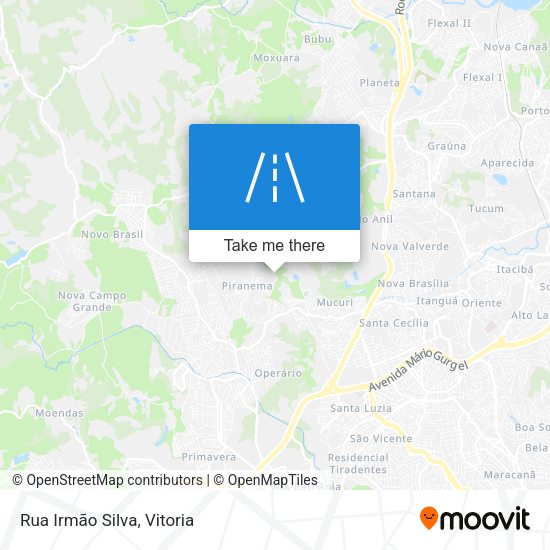 Rua Irmão Silva map