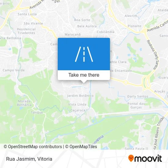 Rua Jasmim map