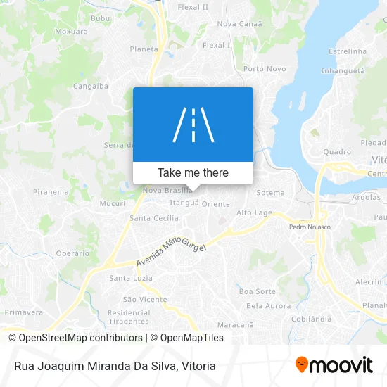 Rua Joaquim Miranda Da Silva map