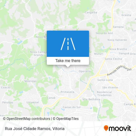 Rua José Cidade Ramos map