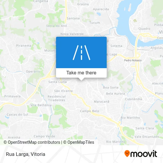 Rua Larga map