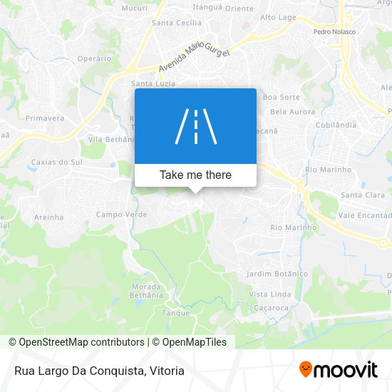 Rua Largo Da Conquista map