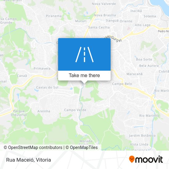 Rua Maceió map