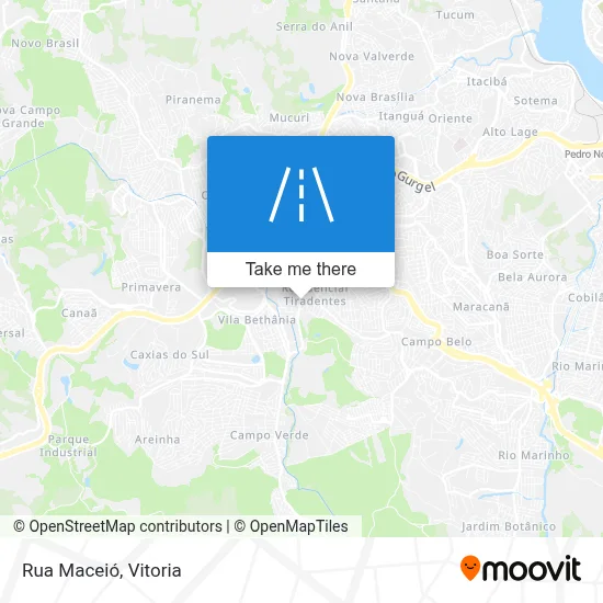 Rua Maceió map