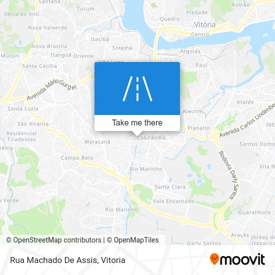 Rua Machado De Assis map