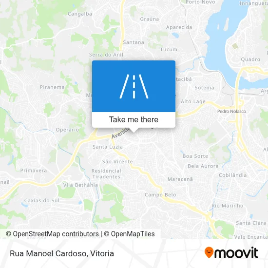 Rua Manoel Cardoso map