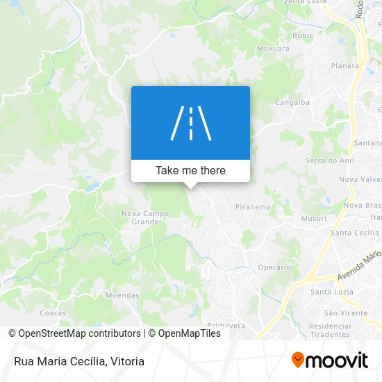 Rua Maria Cecília map