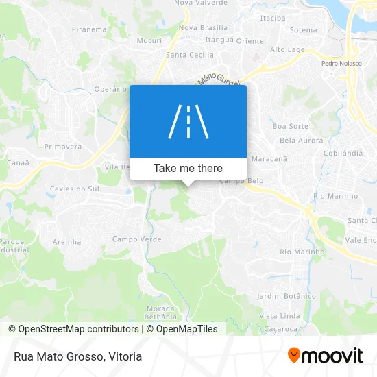 Rua Mato Grosso map