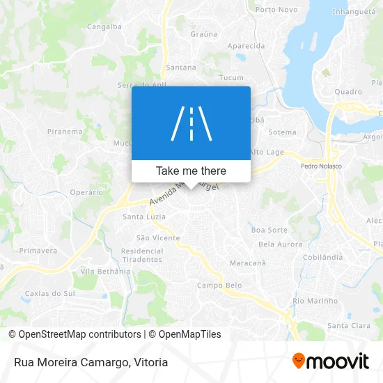 Rua Moreira Camargo map