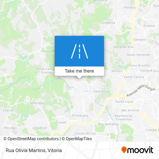Rua Olívia Martins map
