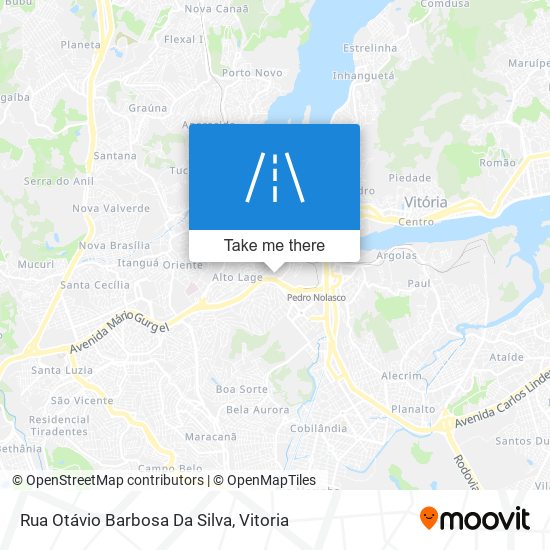 Mapa Rua Otávio Barbosa Da Silva