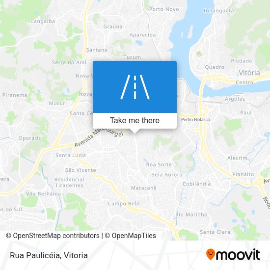 Rua Paulicéia map