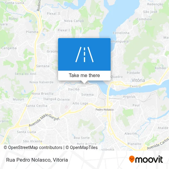 Rua Pedro Nolasco map