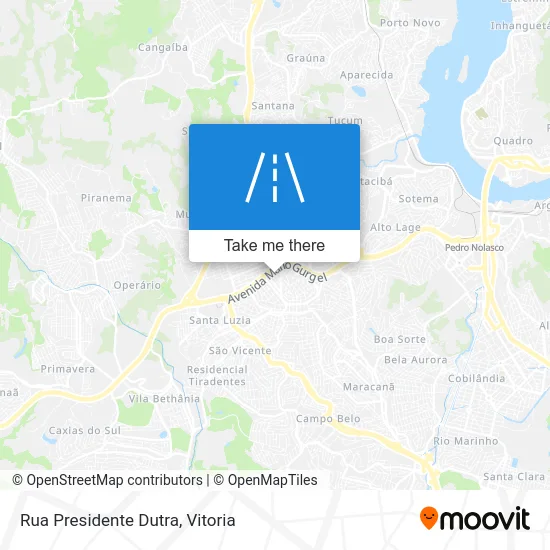 Rua Presidente Dutra map