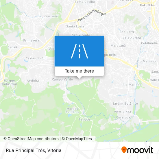 Rua Principal Três map