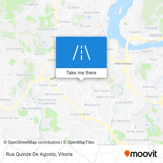Rua Quinze De Agosto map