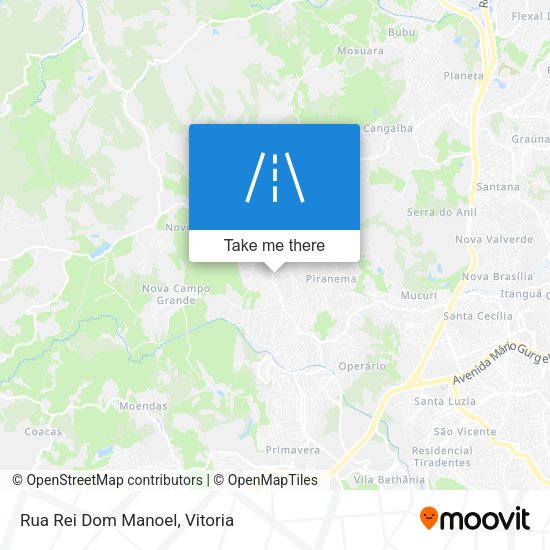 Rua Rei Dom Manoel map