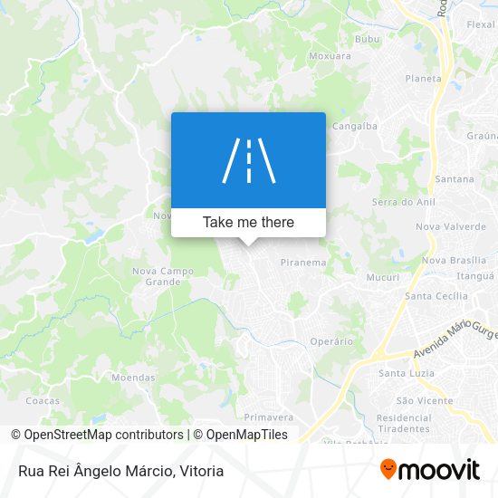 Rua Rei Ângelo Márcio map