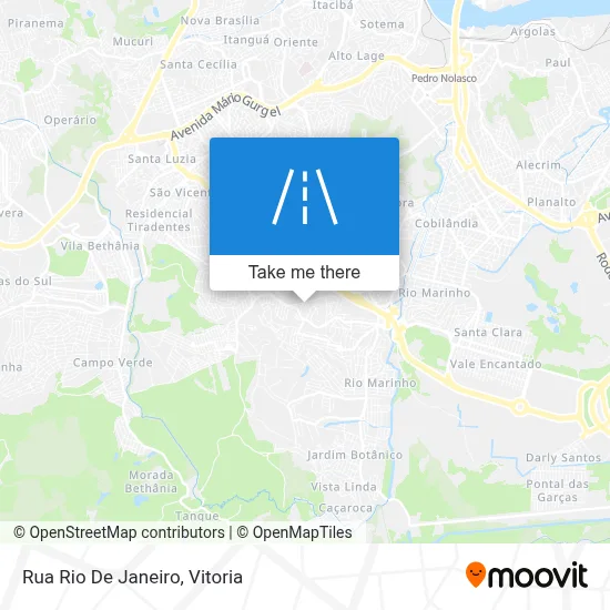 Rua Rio De Janeiro map