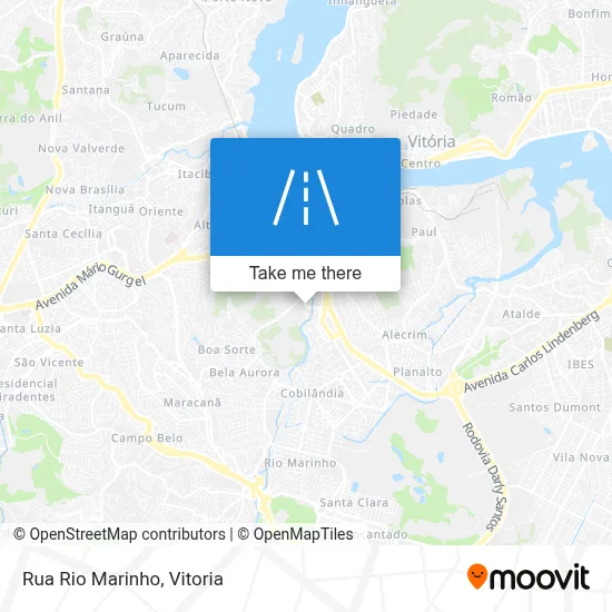 Rua Rio Marinho map