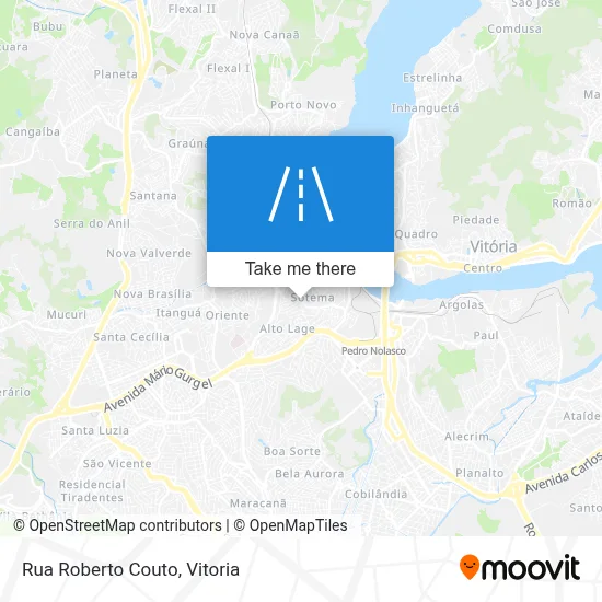 Rua Roberto Couto map