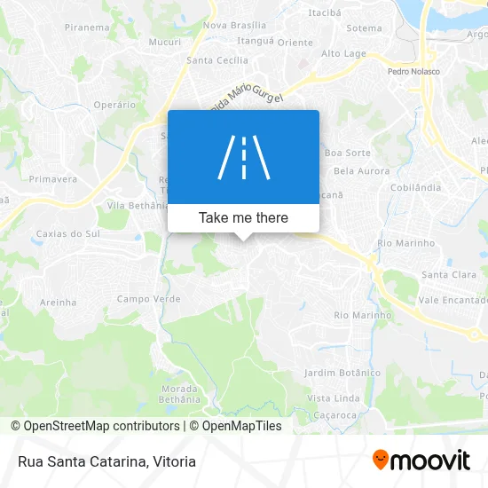 Rua Santa Catarina map