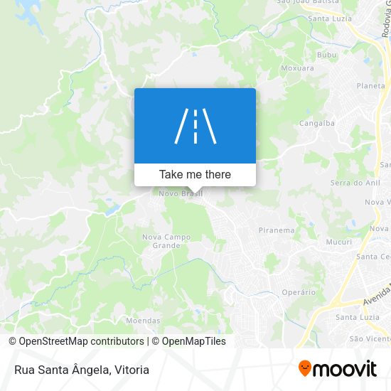 Rua Santa Ângela map
