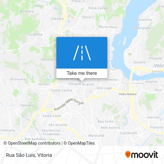 Rua São Luís map