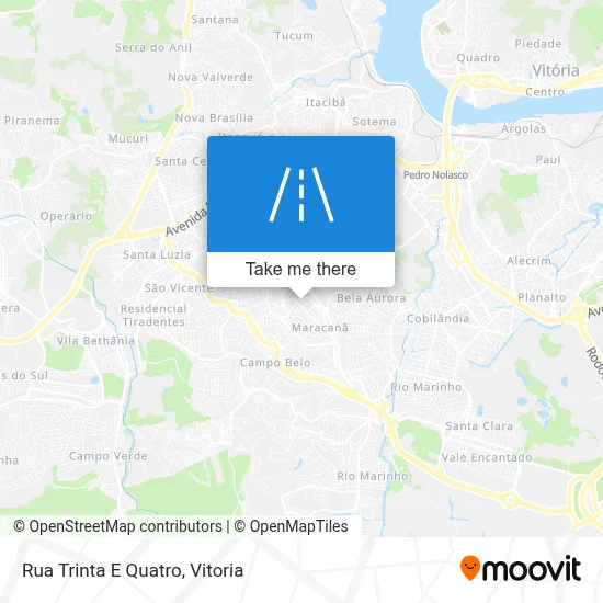 Rua Trinta E Quatro map