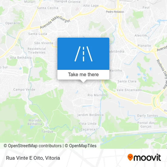 Rua Vinte E Oito map