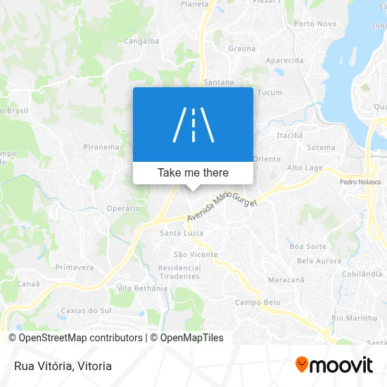 Rua Vitória map